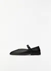 Lemaire Flat Ballerinas In Black