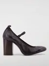 Lemaire Woman Pumps Dark Brown Size 6 Leather In Braun
