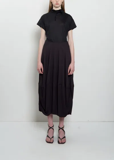 Lemaire Balloon Skirt In Black