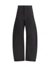 Lemaire Women Curved Jeans In Black
