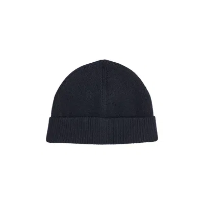 Pre-owned Lemaire Beanie 'midnight Black' | Blue | Men's Size M