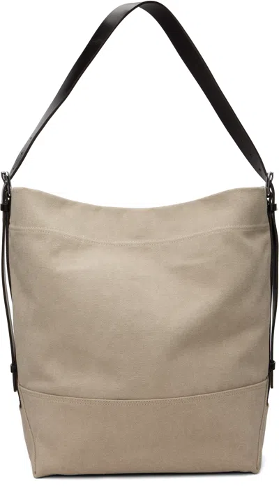 Lemaire Beige Belted Tote