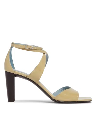 Lemaire Beige Heeled Sandals In Brown