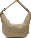 Lemaire Beige Large Soft Game Bag In Bg001 Linen