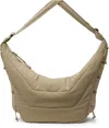 Lemaire Beige Medium Soft Game Bag In Bg001 Linen