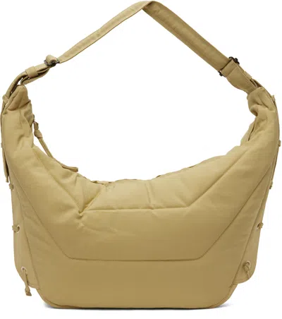 Lemaire Beige Medium Soft Game Bag In Gr602 Dusty Sage
