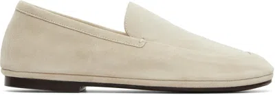 Lemaire Beige Outdoor Slipper Loafers In Neutral