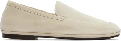 Lemaire Beige Outdoor Slipper Loafers In Neutral