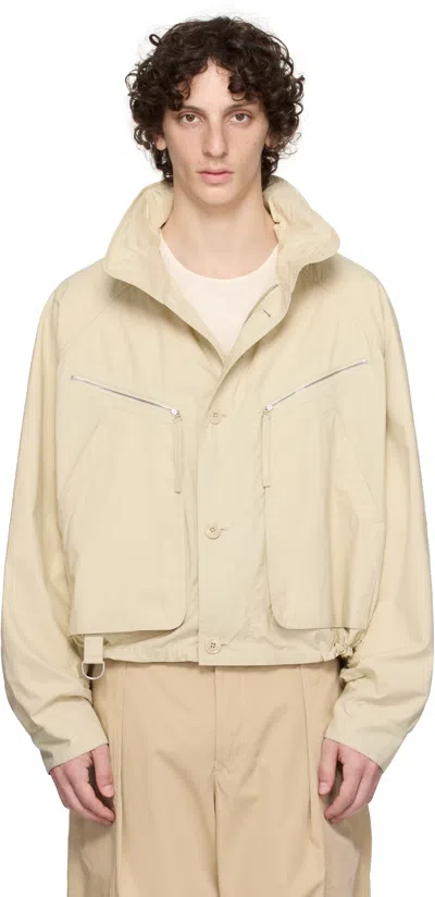 Lemaire Beige Parachute Jacket