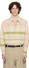 Lemaire Relaxed Check Cotton Button-up Shirt
