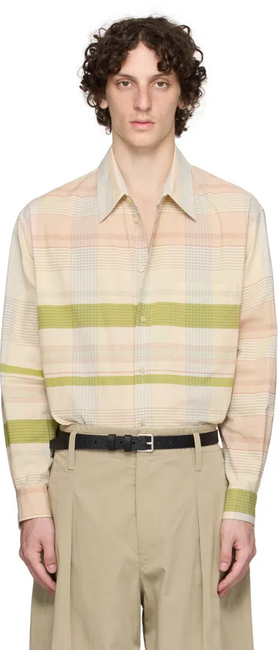Lemaire Beige Relaxed Shirt