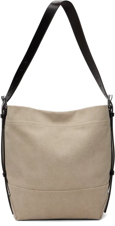 Lemaire Beige Small Belted Tote
