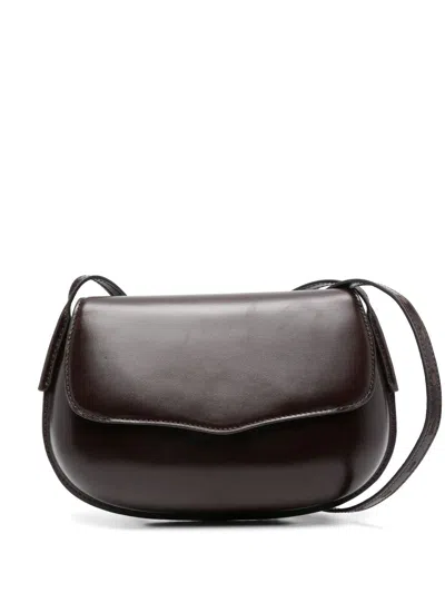 Lemaire Belly Cross Body Bag In Black