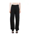 Lemaire Belt-loop Casual Pants In Black