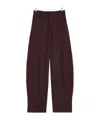Lemaire Belt-loop Casual Pants In Black