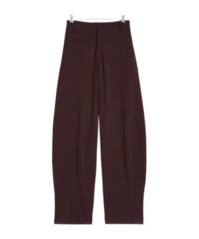 Lemaire Belt-loop Casual Pants In Black