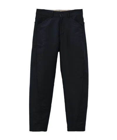 Lemaire Belt-loop Casual Pants In Black