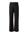 Lemaire Belt Loop Casual Pants In Blue