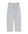 Lemaire Belt-loop Casual Pants In White