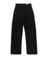 Lemaire Belt-loop Jeans In Black