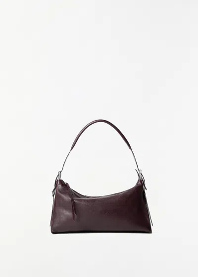 Lemaire Belted Baguette Bag In Gray