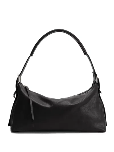 Lemaire Belted Baguette Bag Woman Dark Chocolate