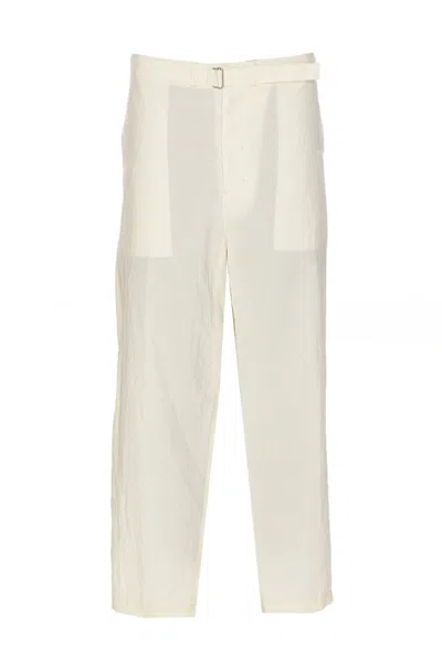 LEMAIRE LEMAIRE BELTED CARGO PANTS