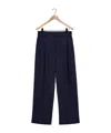 Lemaire Belted Casual Pants In Black