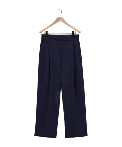 Lemaire Belted Casual Pants In Black