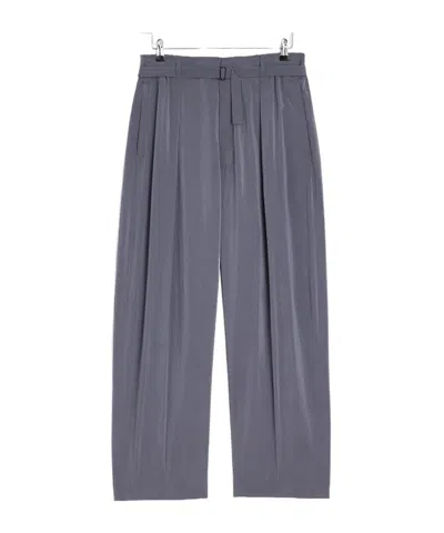 LEMAIRE LEMAIRE BELTED TAPERED PANTS