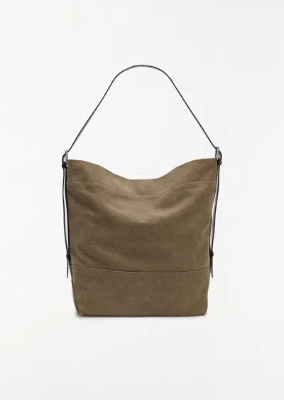 Lemaire Belted Cotton Tote Bag