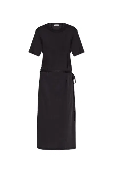 LEMAIRE BELTED CREWNECK T-SHIRT DRESS