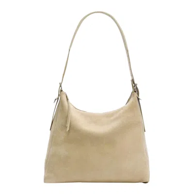Pre-owned Lemaire Belted Hobo Bag 'biscuit' | Cream | Men's Size Onesize
