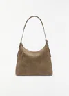 Lemaire Belted Shoulder Bag In Pebble