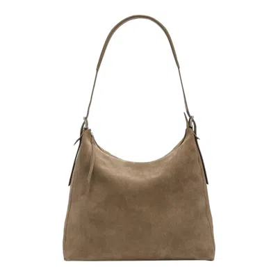 Pre-owned Lemaire Belted Hobo Bag 'pebble' | Brown | Men's Size Onesize