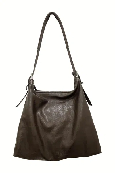 Lemaire Belted Hobo Bags In Brown