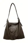 Lemaire Belted Hobo Bags In Brown