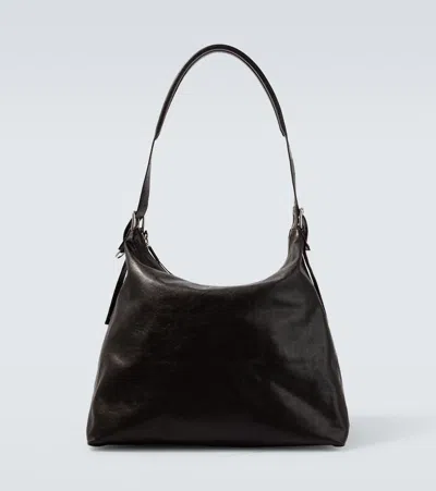 Lemaire Belted Leather Shoulder Bag