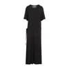 Lemaire Belted Cotton Maxi T-shirt Dress