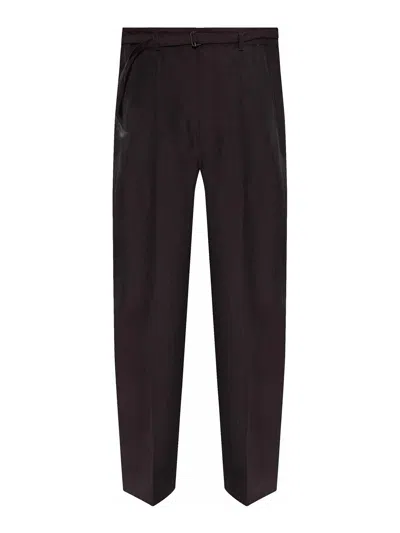 LEMAIRE BELTED TAILORED TROUSERS