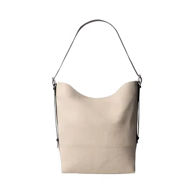 Pre-owned Lemaire Belted Tote Bag 'dark Linen' | Tan | Women's Size Onesize