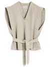 Lemaire Chasuble Oberteil In Beige