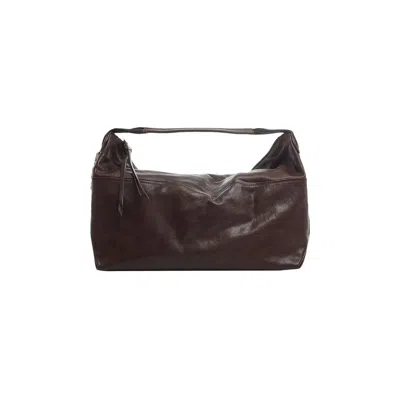 Pre-owned Lemaire Berlingot Hobo Bag 'espresso' | Brown | Men's Size Onesize