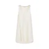 Lemaire Bias Cut Tank Top In White