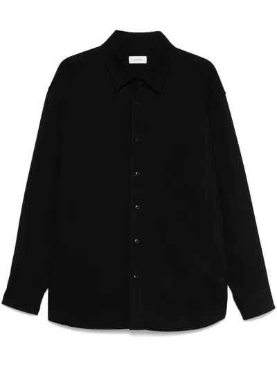 Lemaire Cotton Shirts In Black
