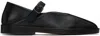 Lemaire Flat Ballerinas In Bk999 Black