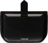 Lemaire Black Calepin Mirror & Card Holder In Bk999 Black