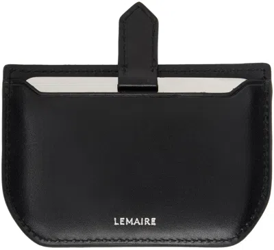 Lemaire Black Calepin Mirror & Card Holder