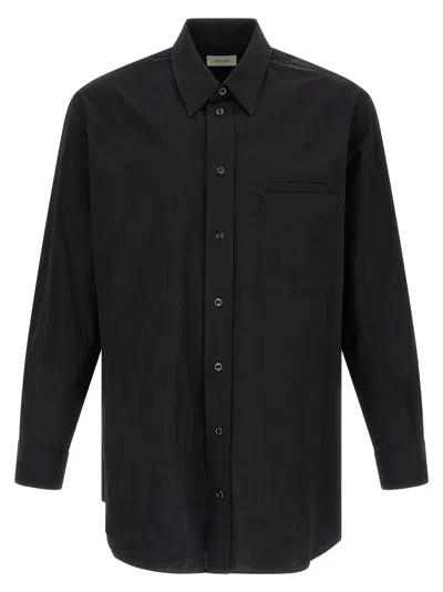 Lemaire Black Cotton Men's Blouse