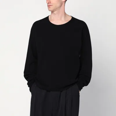 Lemaire Black Cotton Sweater